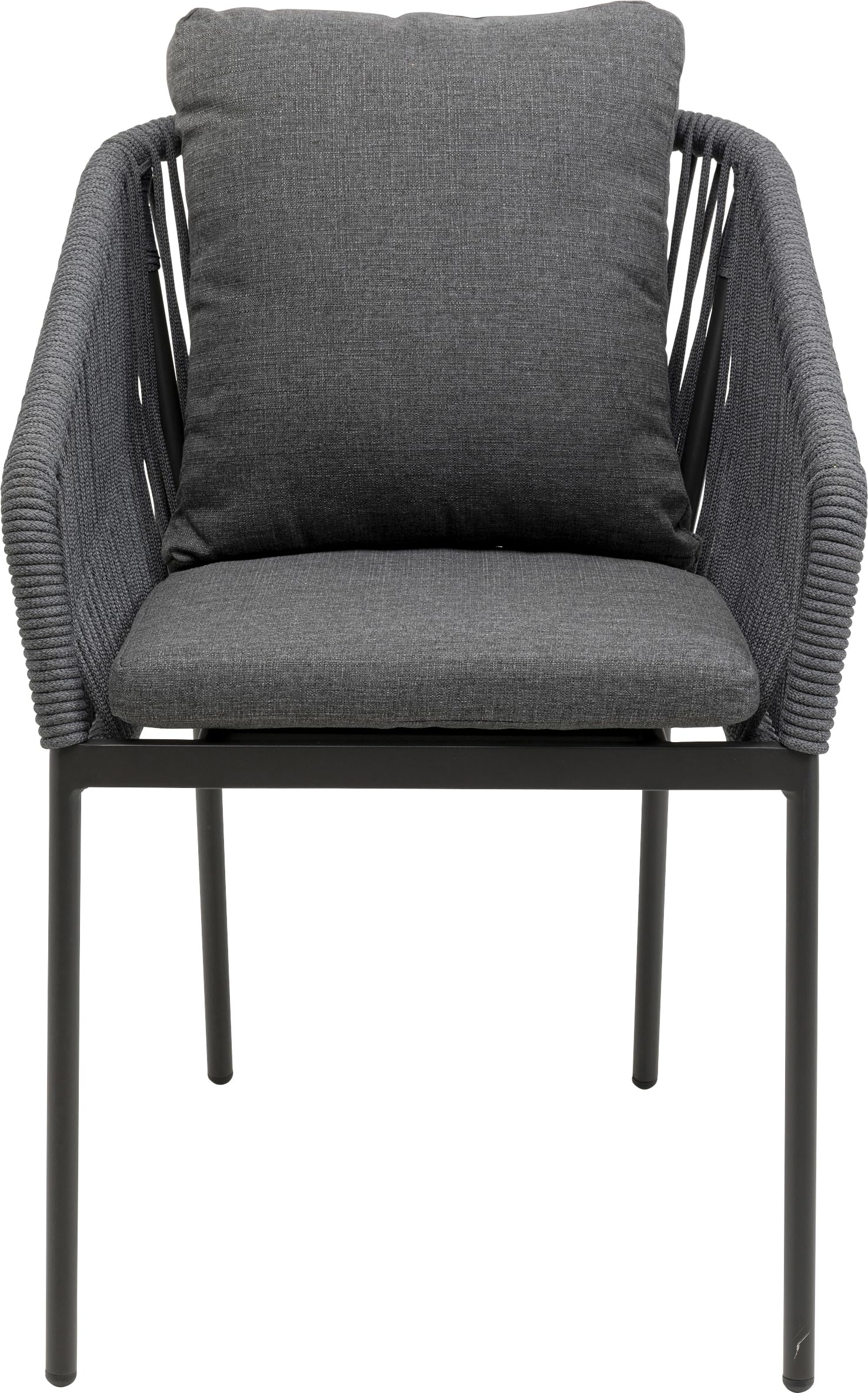 kare-design-stuhl-cyprus-mit-kissen-grau-82x57x63-cm-outdoor image 1