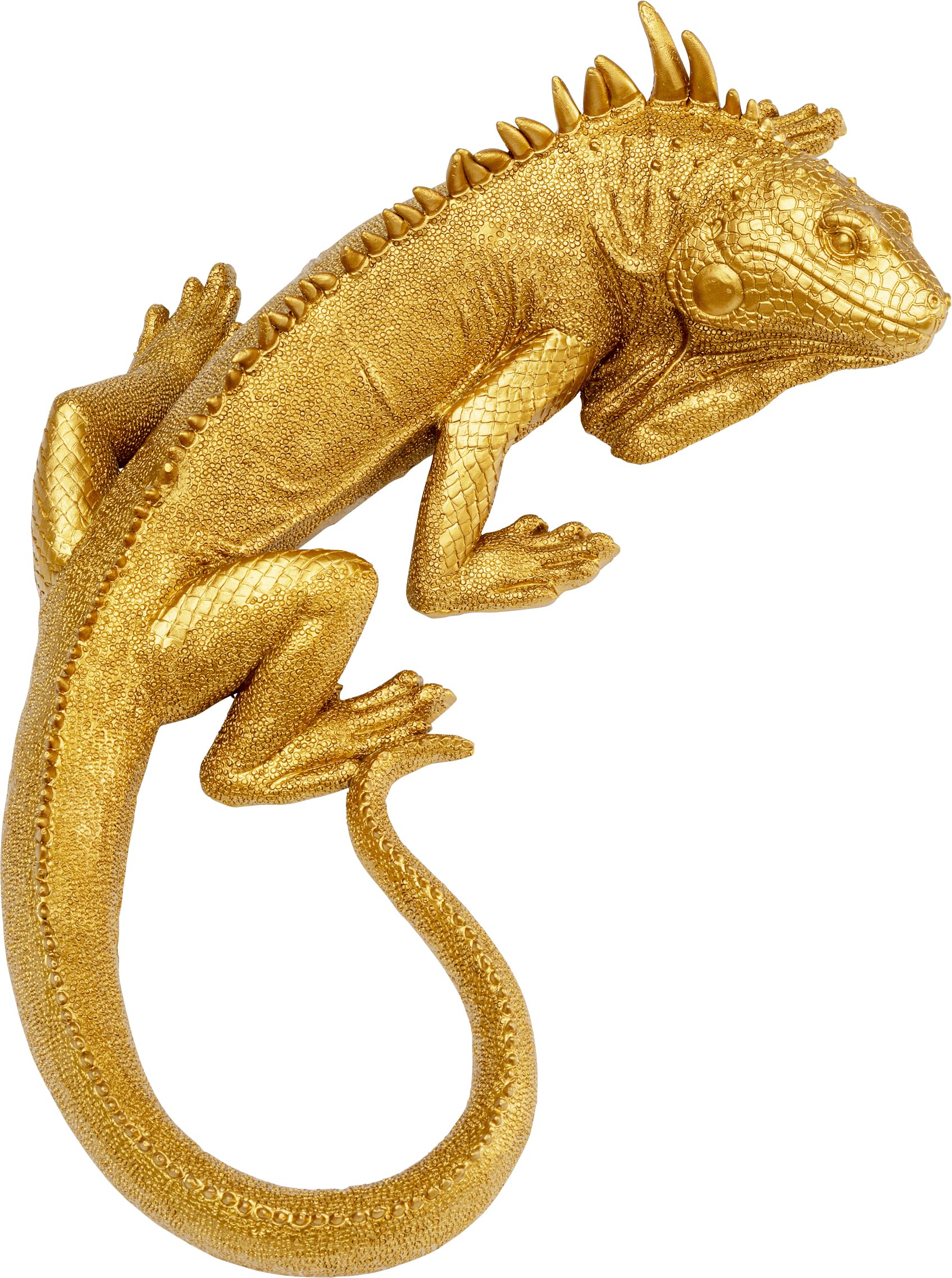 kare-design-wandobjekt-lizard-gold-40x17x9-cm image 1