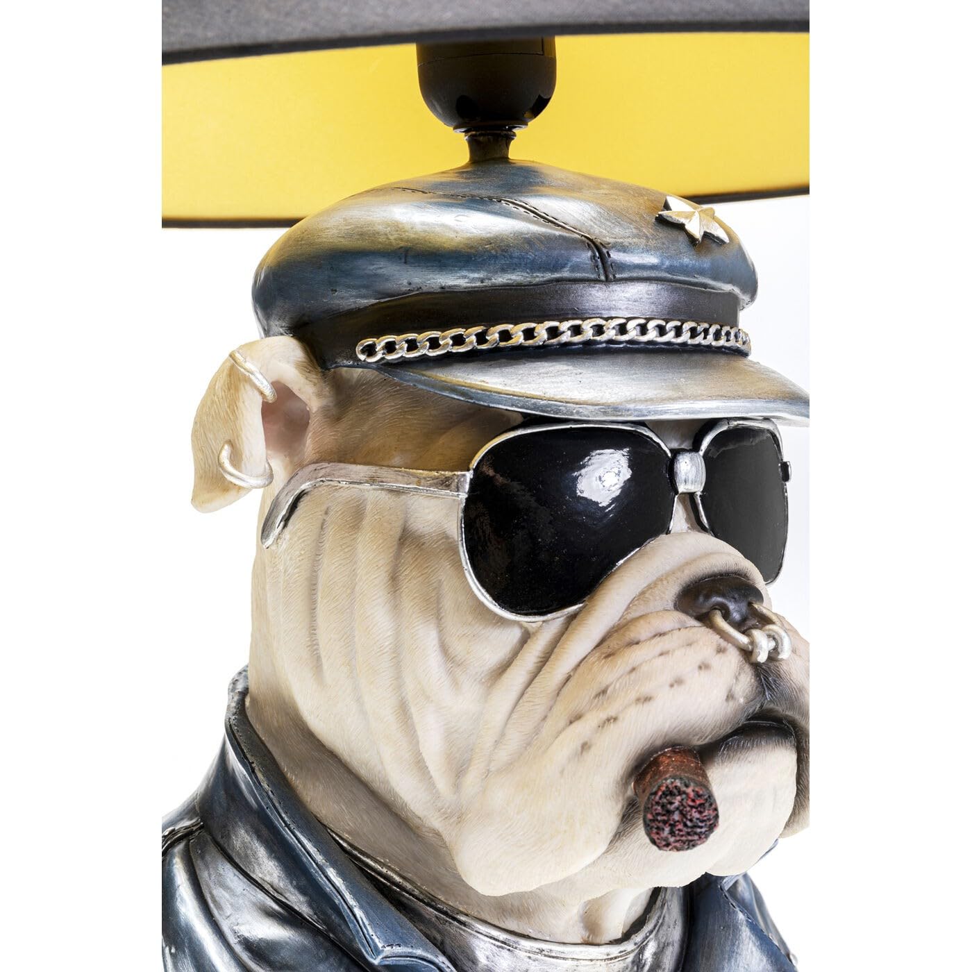 kare-design-tischlampe-punk-dog-schwarz-design-tischleuchte-57x36x36-cm-e27 image 2
