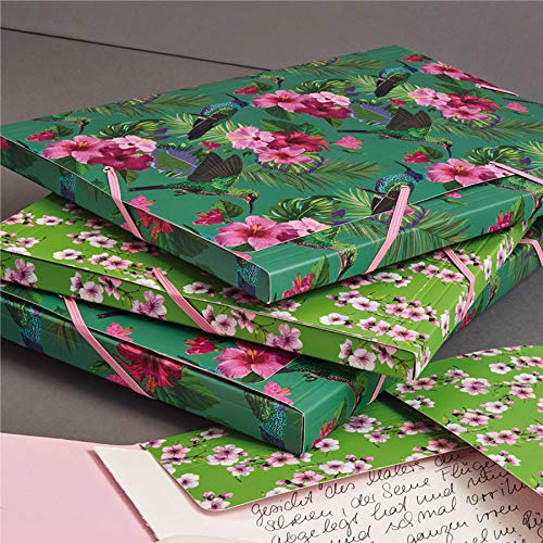 cedon-sammelmappe-de-luxe-flower-bird-a4-bis-4-cm image 2