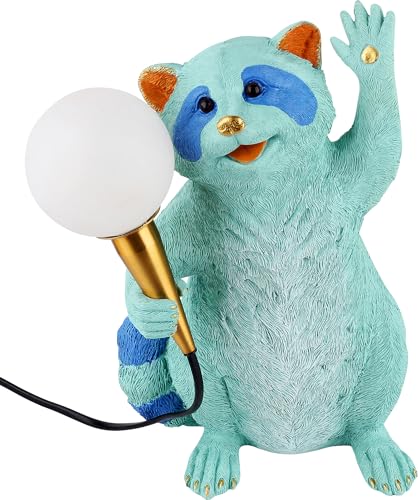 kare-design-raccoon-tischleuchte-blau-waschb-r-31x19x18-cm image 4