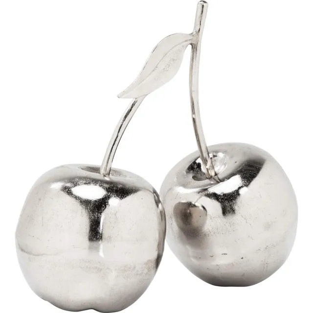 kare-design-cherry-xs-deko-objekt-silber-aluminium image 1