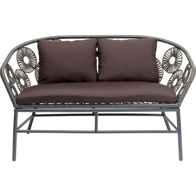 kare-design-sofa-ibiza-braun-lounge-sofa image 1