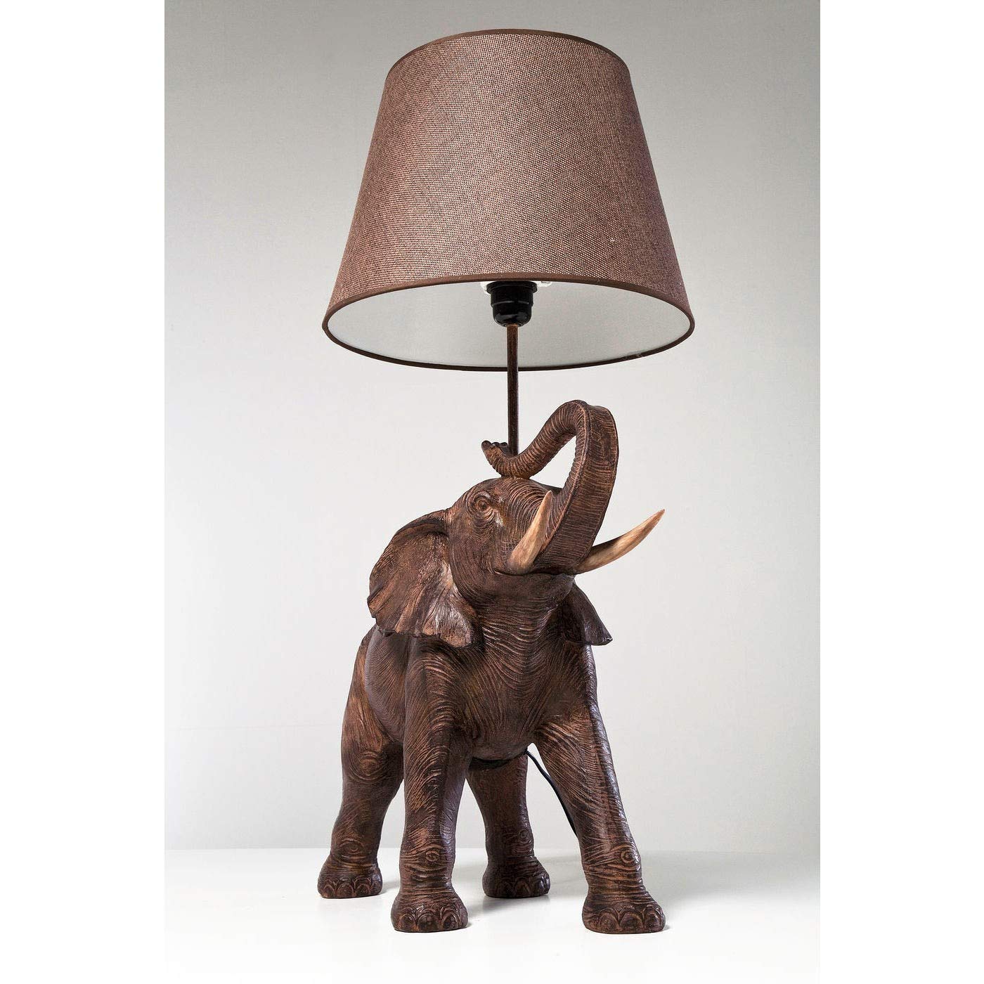 kare-design-animal-elephant-safari-tischlampe-braun-74x52x33-cm image 5