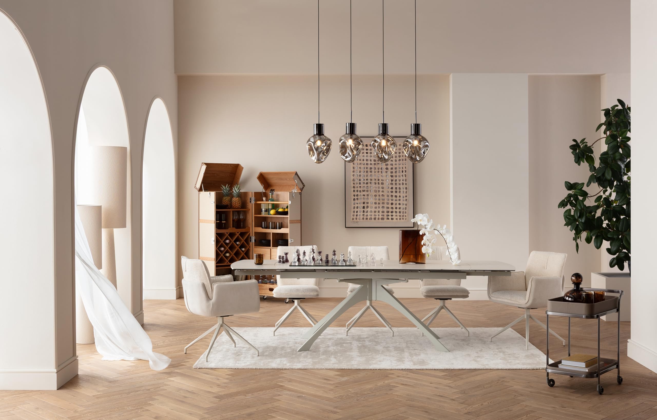 kare-design-hilla-drehstuhl-wei-85x61x47-cm-180-grad-drehbar image 2