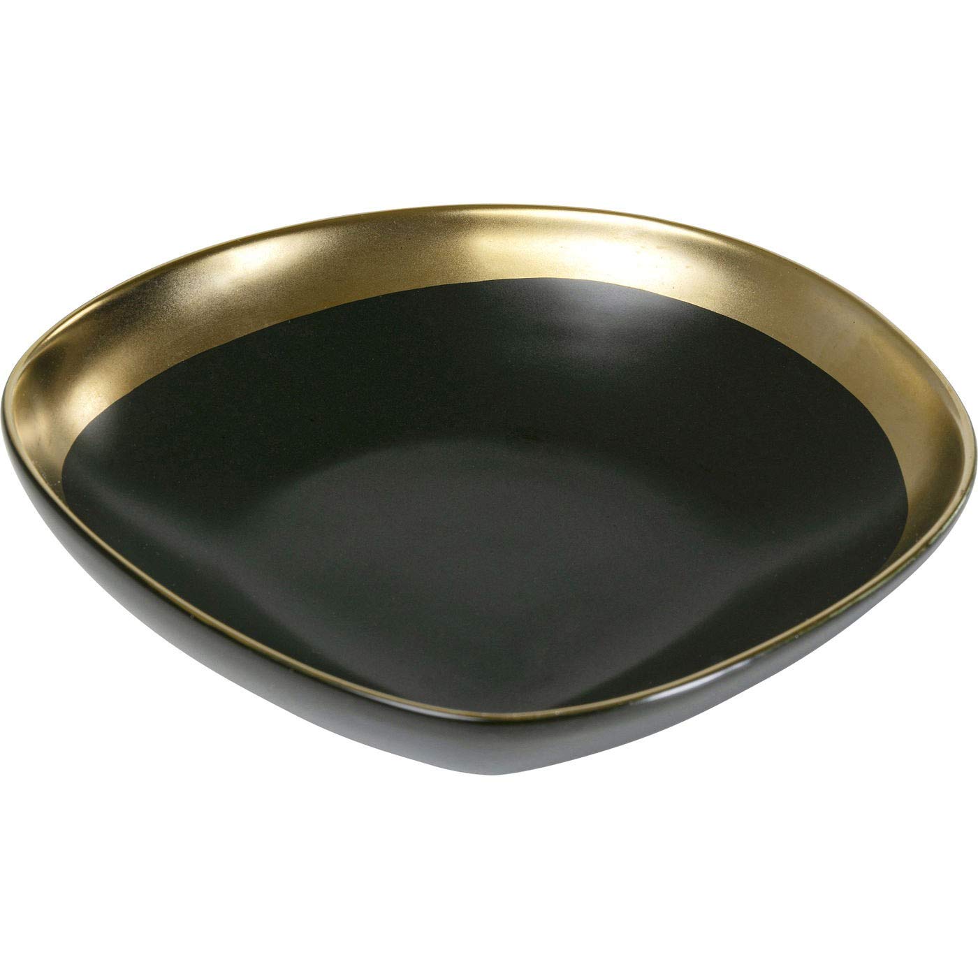 kare-design-teller-tief-vibrations-19-cm-keramik-teller-dunkelgr-n-mit-goldrand image 4