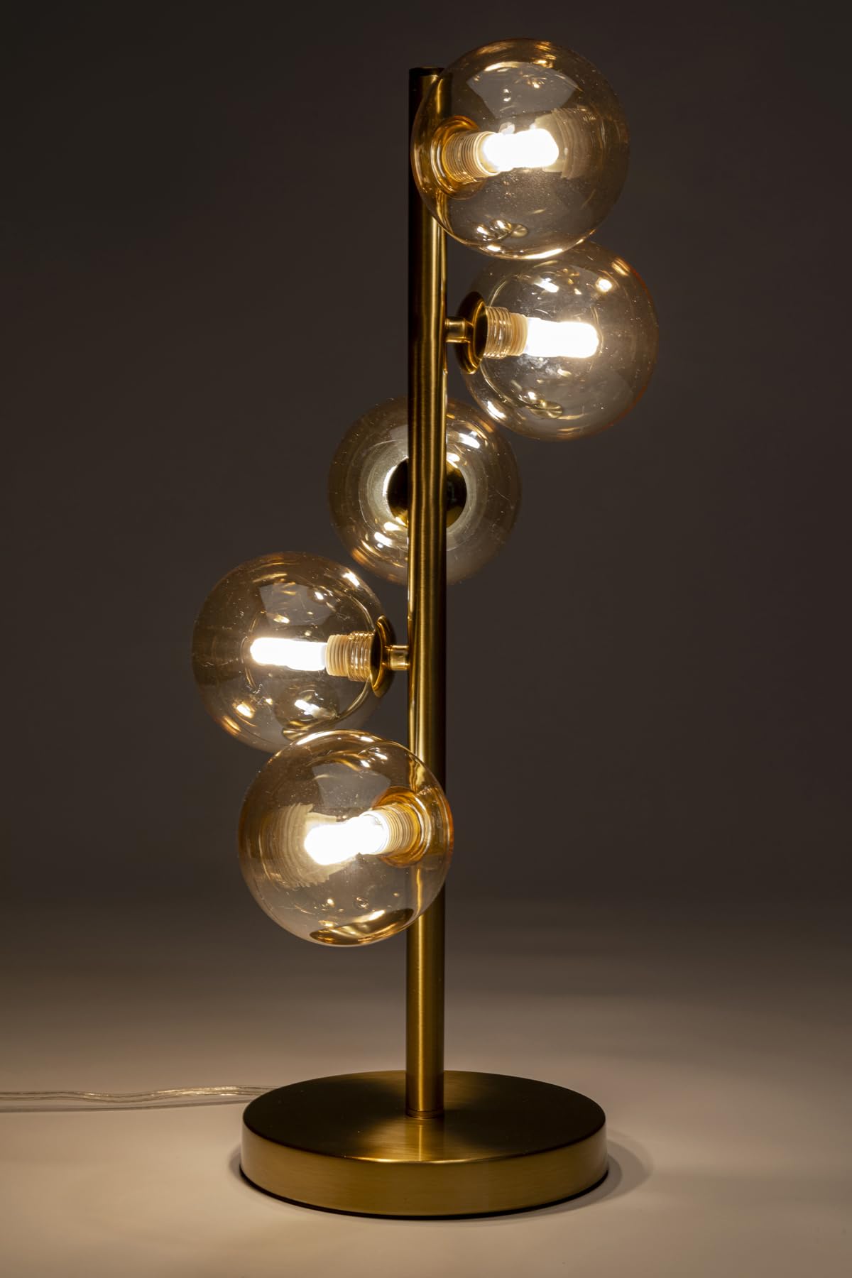kare-design-tischleuchte-scala-balls-brass-gold-5x-g9-glas image 2