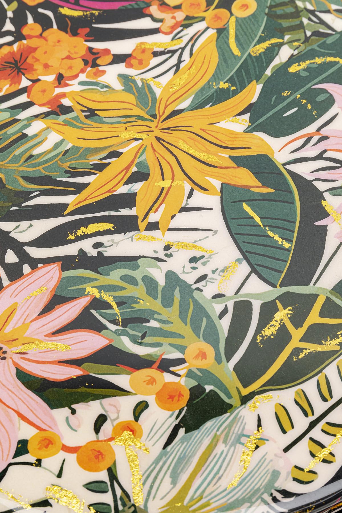kare-design-jungle-beistelltisch-2er-set-rund-dschungel-motiv-mit-stahlgestell image 5