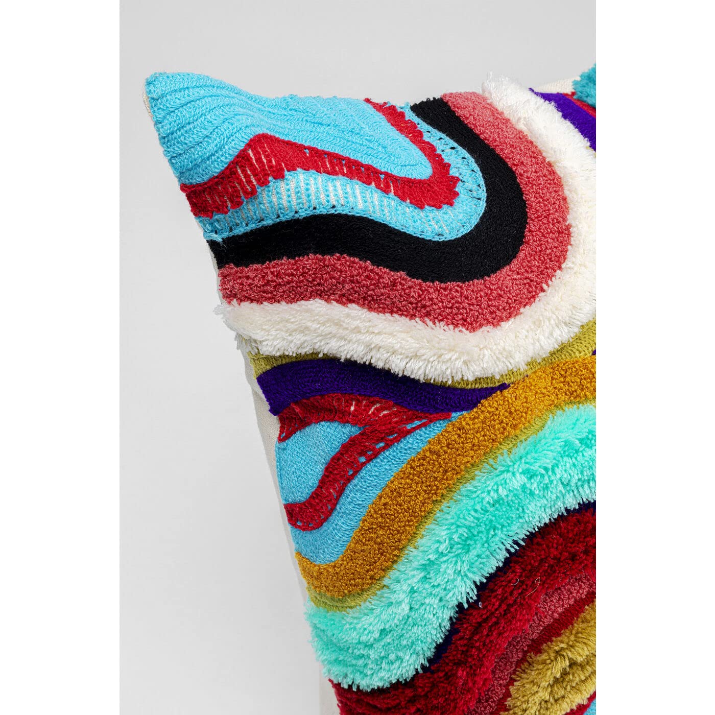kare-design-kissen-waves-mehrfarbig-45x45-cm-pop-art-deko-sofakissen image 5