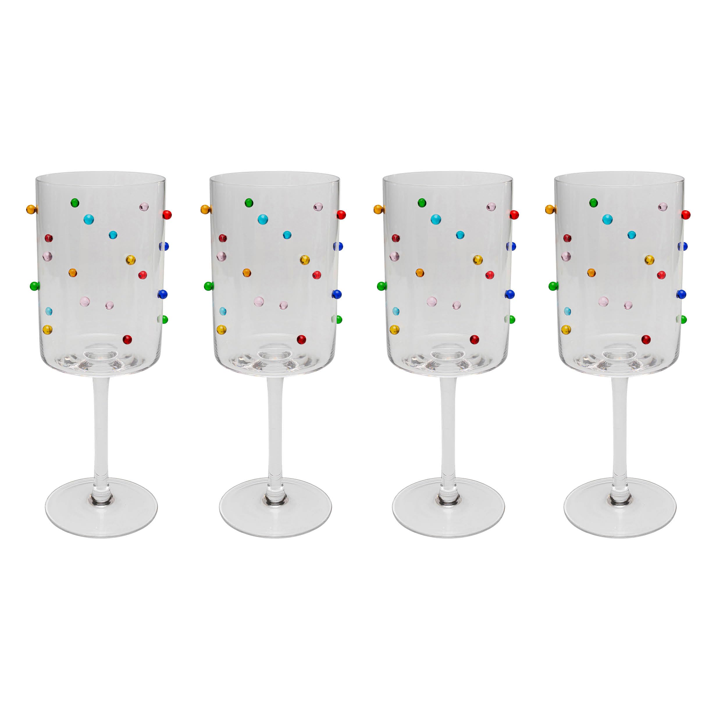 kare-design-party-dots-weingl-ser-set-4-teilig-bunt-530-ml-3d-punkte-kelch image 1