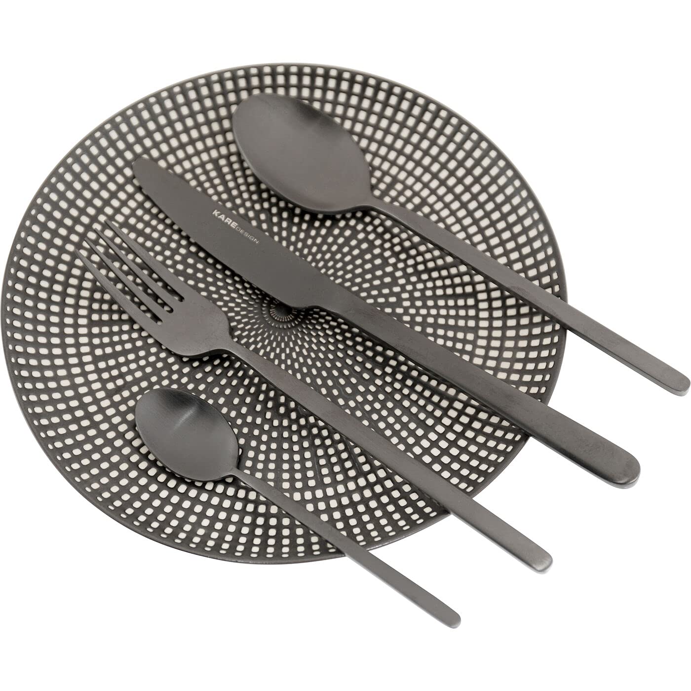 kare-design-besteck-gloria-schwarz-matt-16-teilig-essbesteck-set-f-r-4-personen- image 4