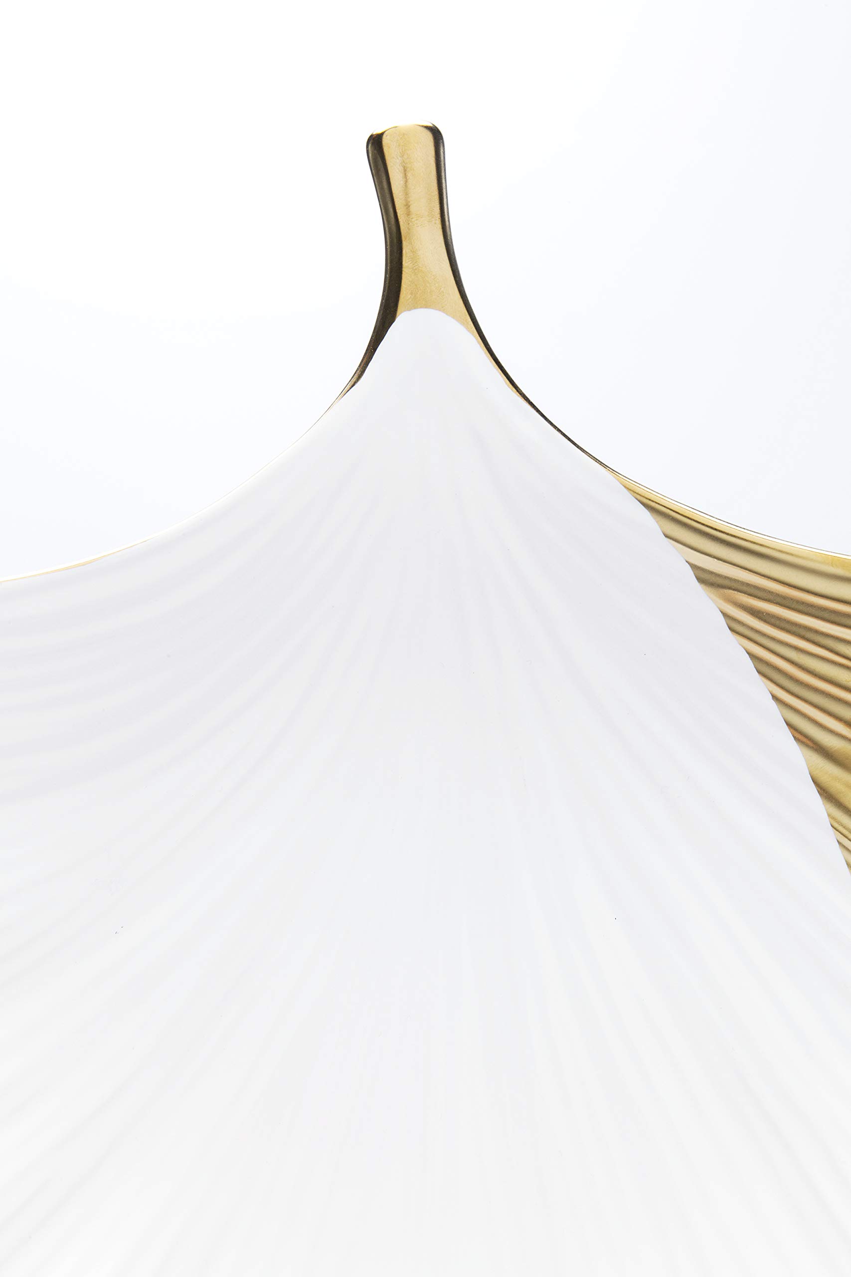 kare-design-deko-schale-ginkgo-elegance-side-wei-gold-porzellanschale-28x28-cm image 6