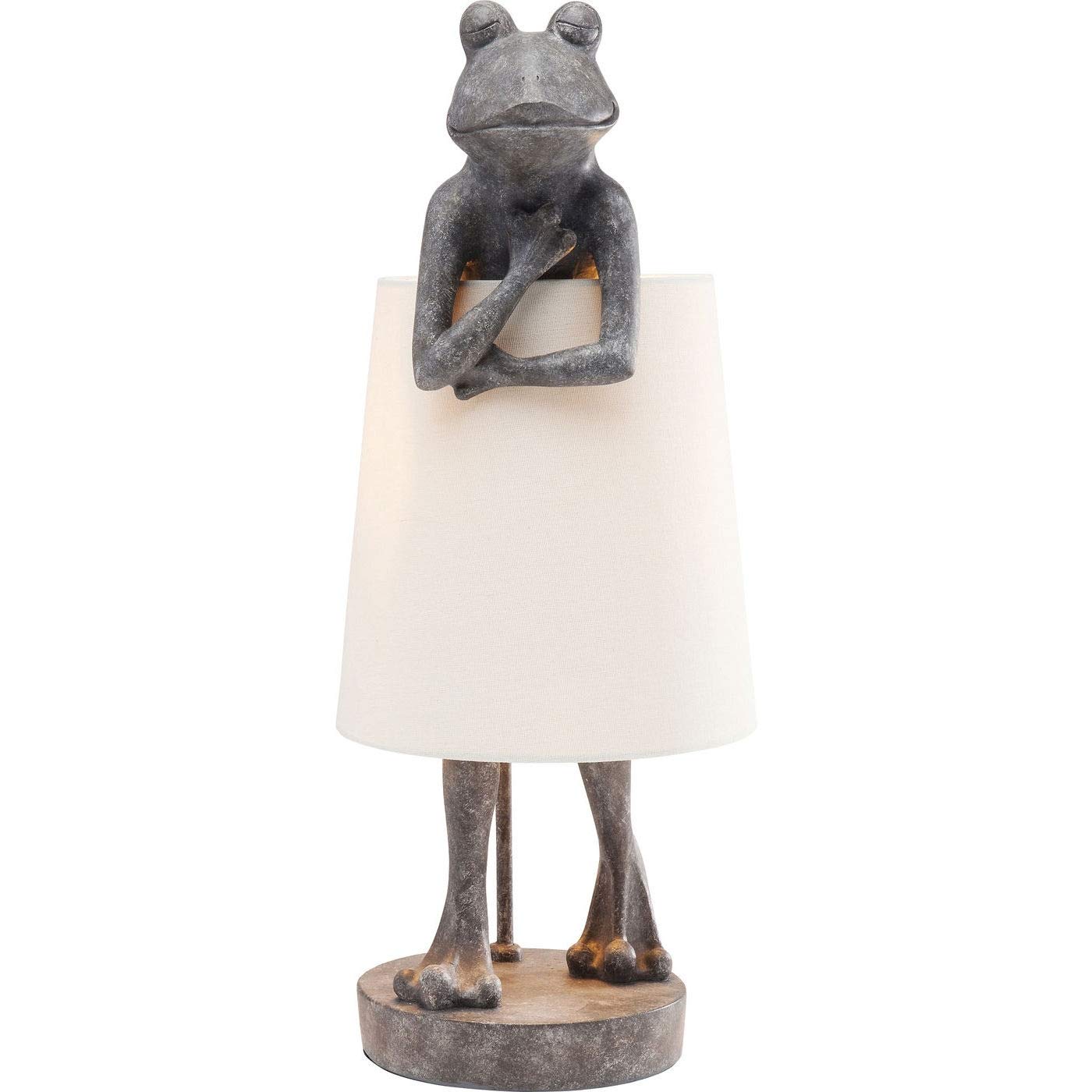 kare-design-animal-frog-tischleuchte-grau-58x23x29-cm image 4