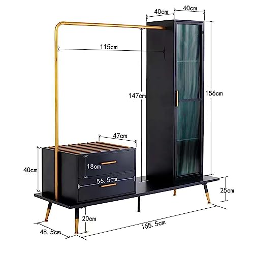 kare-design-la-gomera-garderobenschrank-schwarz-garderobe-stahl-holz-glas-mit-2- image 8