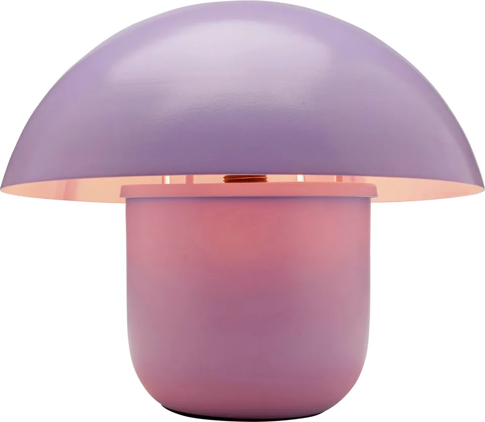 kare-design-tischlampe-mushroom-lila-metall-pilzleuchte-27x29x29-cm-e27 image 1