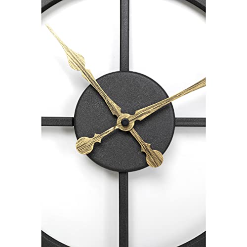 kare-design-wanduhr-roman-schwarz-41-cm-metall image 7