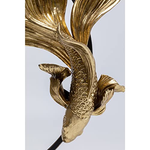 kare-design-deko-objekt-dancing-betta-fishes-gold-65x58x21cm-kampffisch-skulptur image 8