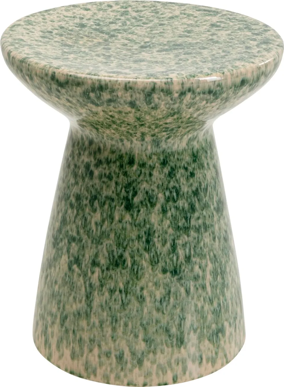 kare-design-beistelltisch-arrivato-gr-n-36-cm-durchmesser-keramik image 1