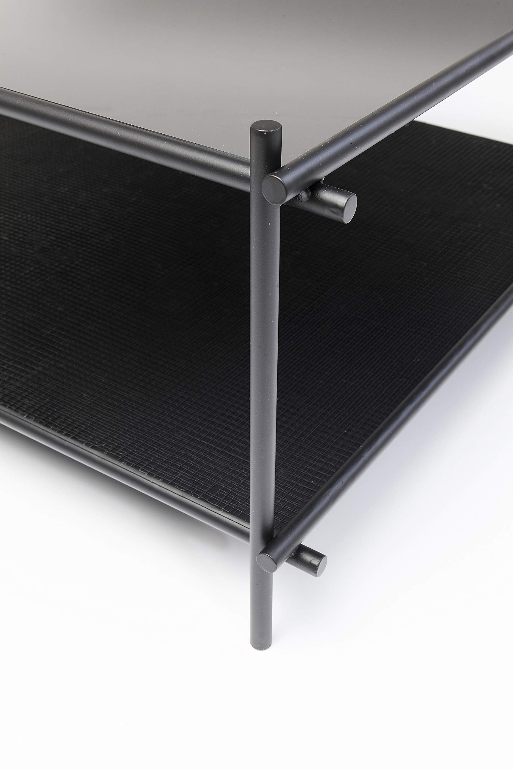kare-design-couchtisch-mesh-80x80-cm-schwarz-mit-pvc-netzablage image 6