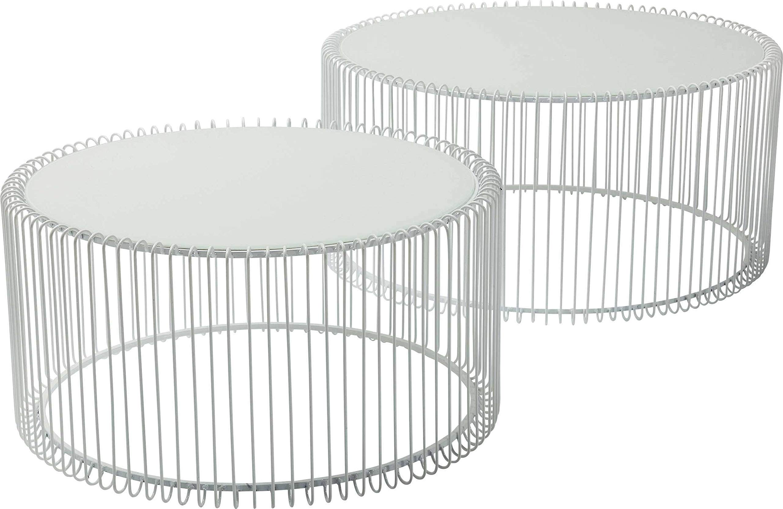 kare-design-couchtisch-wire-silber-2er-set-rund-glas-63-53-cm image 7