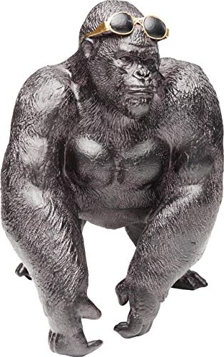 kare-design-monkey-beach-deko-figur-gorilla-schwarz-20-cm image 7