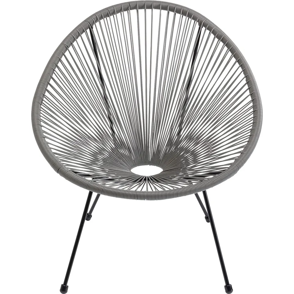 kare-design-sessel-acapulco-grau-indoor-outdoor-retro-sessel-85x73x78-cm image 1