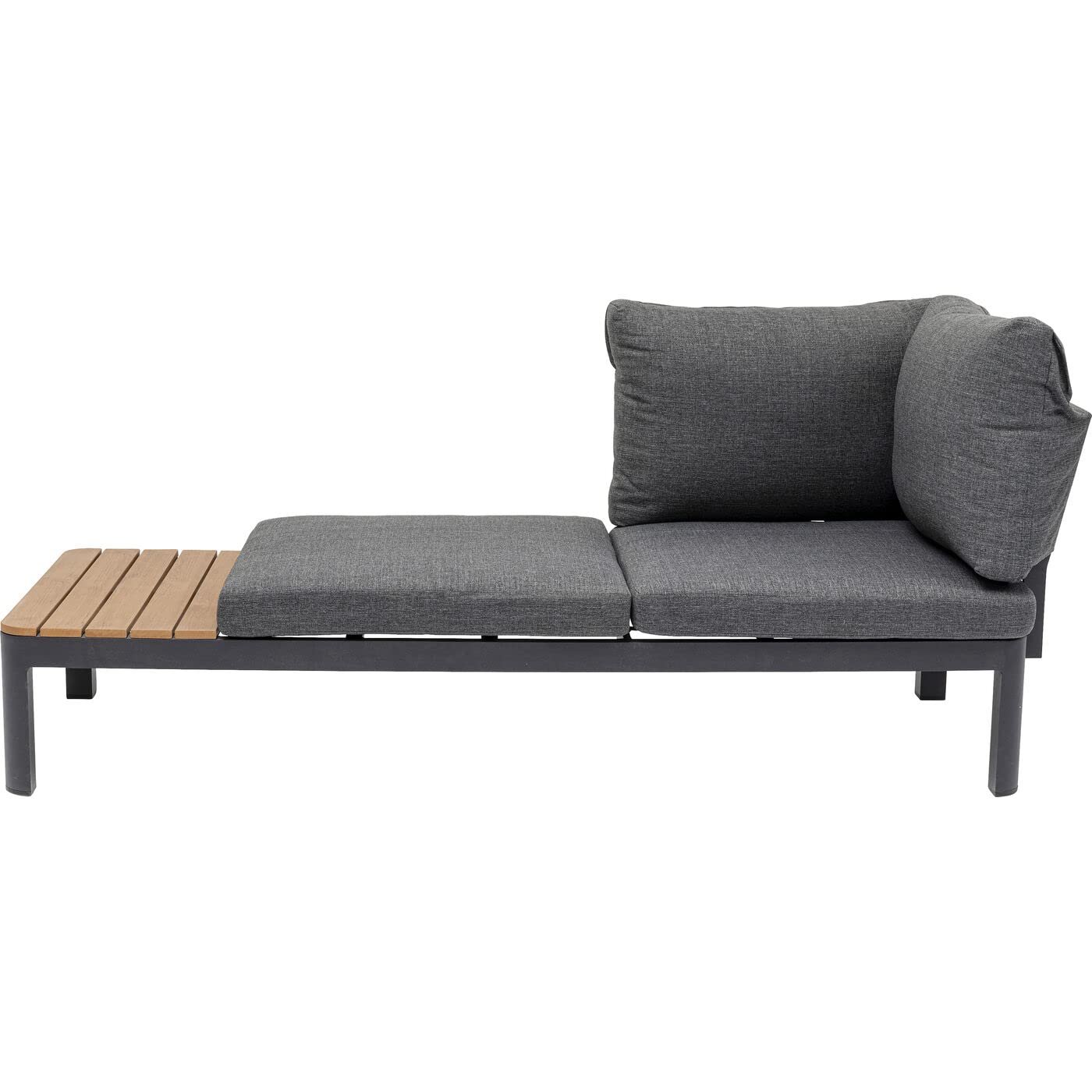 kare-design-recamiere-happy-day-links-braun-schwarz-outdoor-63x166x66-cm image 6