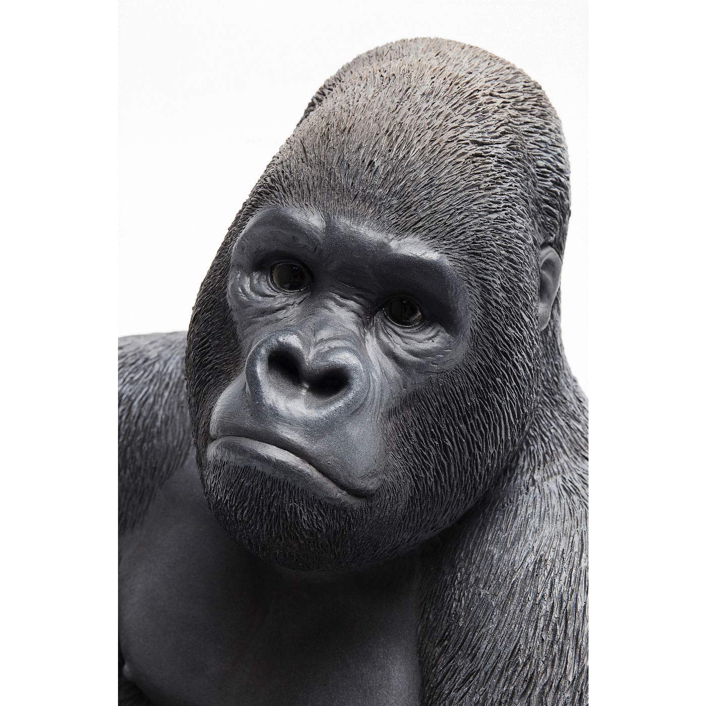 kare-design-deko-figur-monkey-gorilla-schwarz-39x30x28-cm-handbemalt image 5