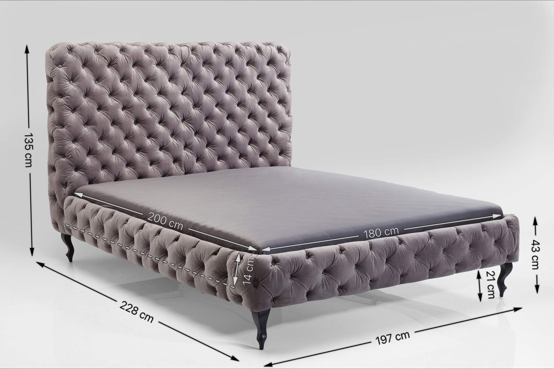 kare-design-bett-desire-velvet-samt-silbergrau-180x200-cm-chesterfield image 2