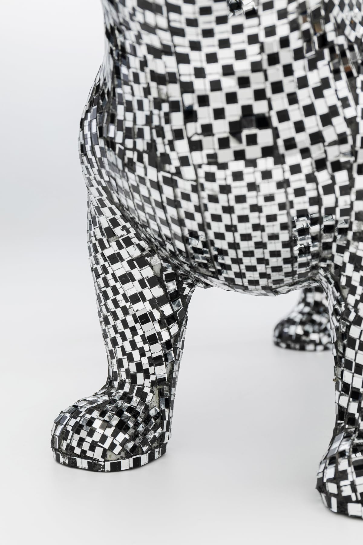 kare-design-deko-figur-bulldog-disco-verspiegelt-36x45x19-cm image 6
