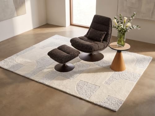 kare-design-teppich-flow-beige-240x170-cm-rechteckig-wolle image 8