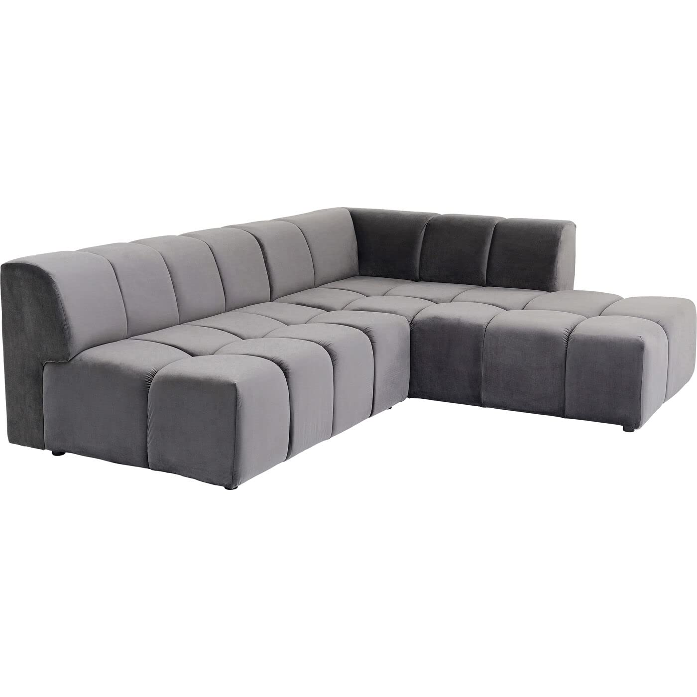 kare-design-ecksofa-belami-velvet-grau-eckcouch-mit-ottomane-rechts-256x210cm image 3