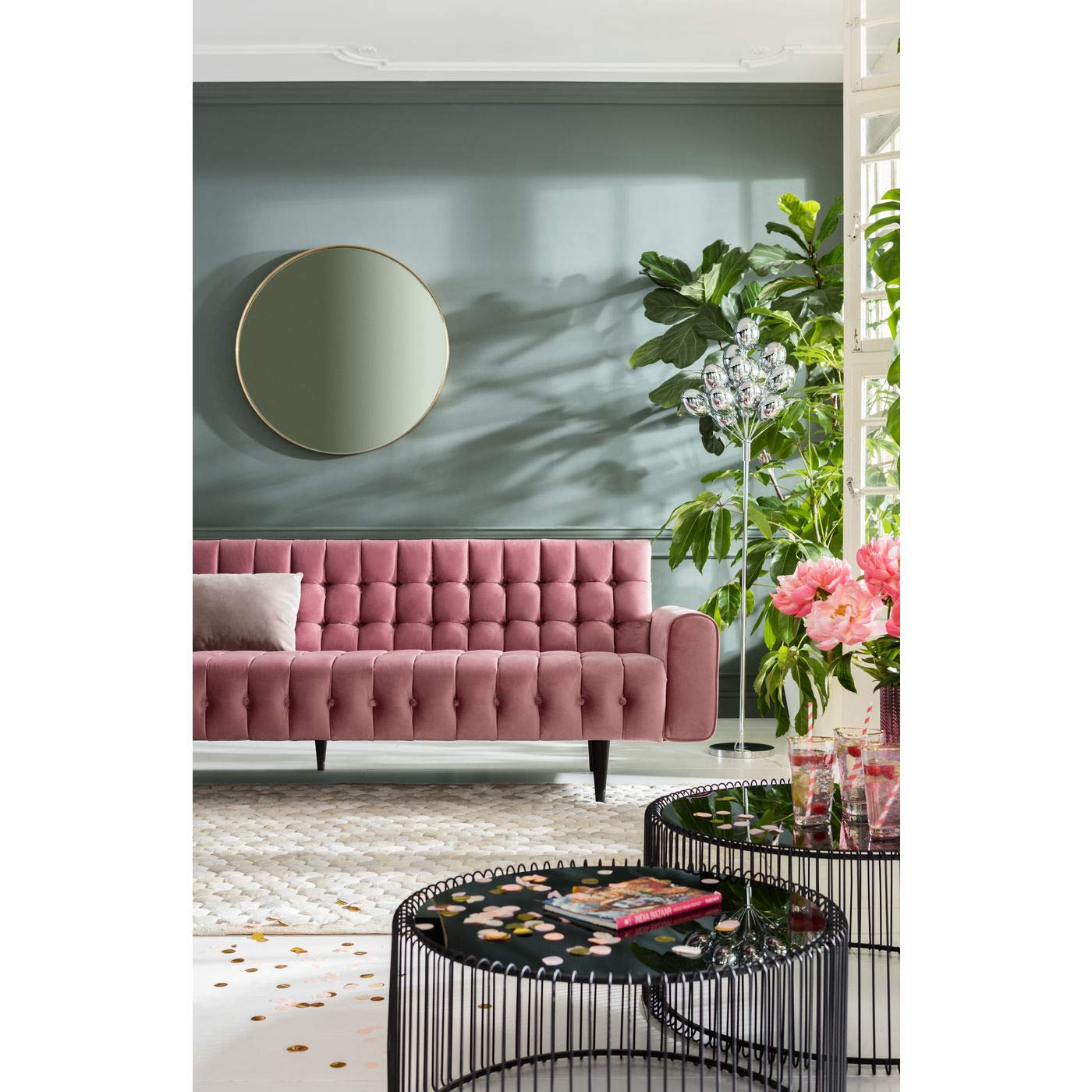 kare-design-milchbar-velvet-3-sitzer-sofa-rose-samt-233x86-cm image 5