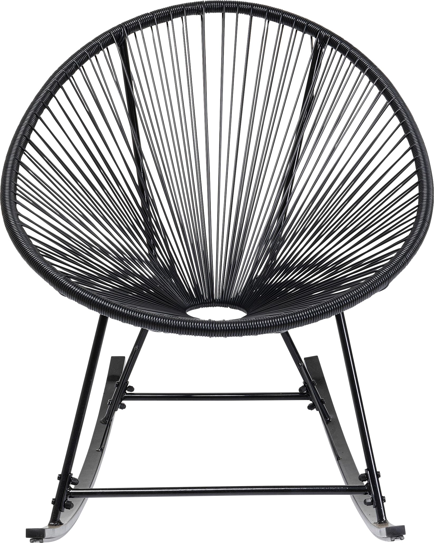 kare-design-schaukelstuhl-acapulco-mono-schwarz-indoor-outdoor image 2