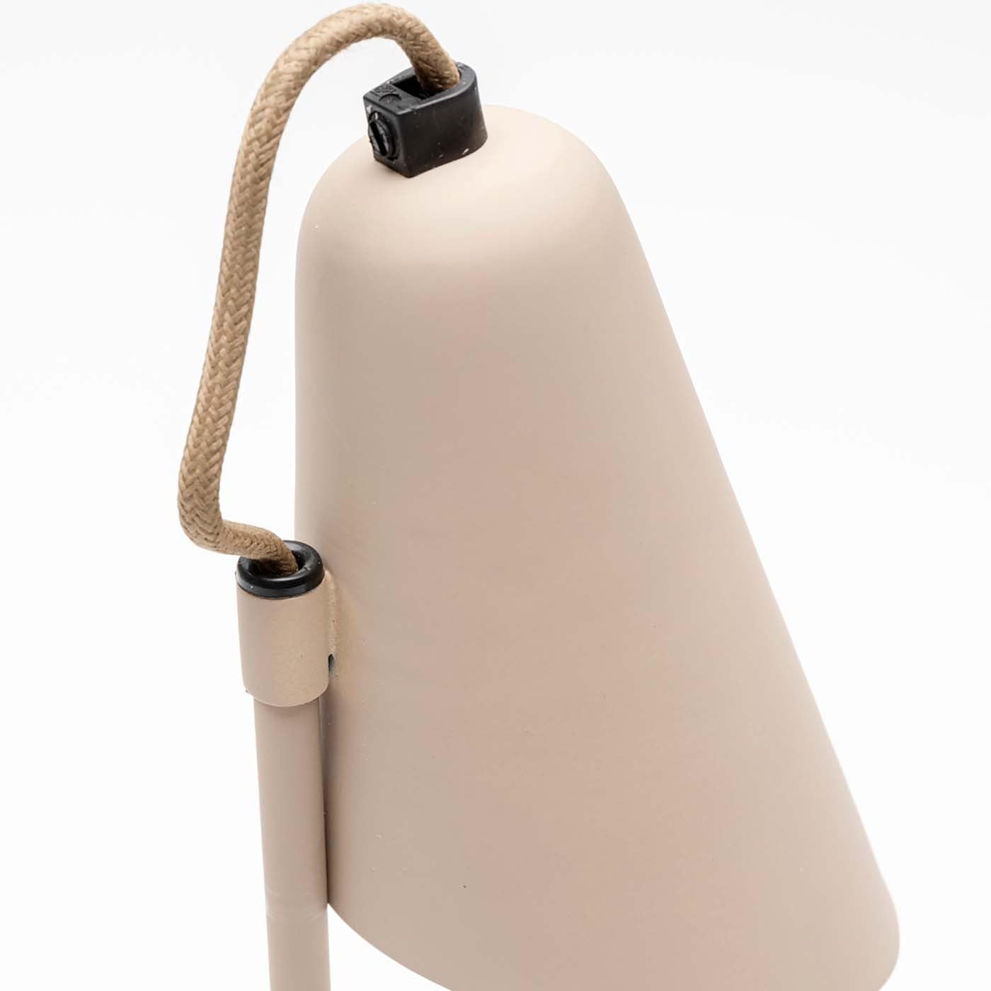 kare-design-tischlampe-mira-beige-skandi-tischleuchte-stahl-32x11x12-cm-e14 image 3