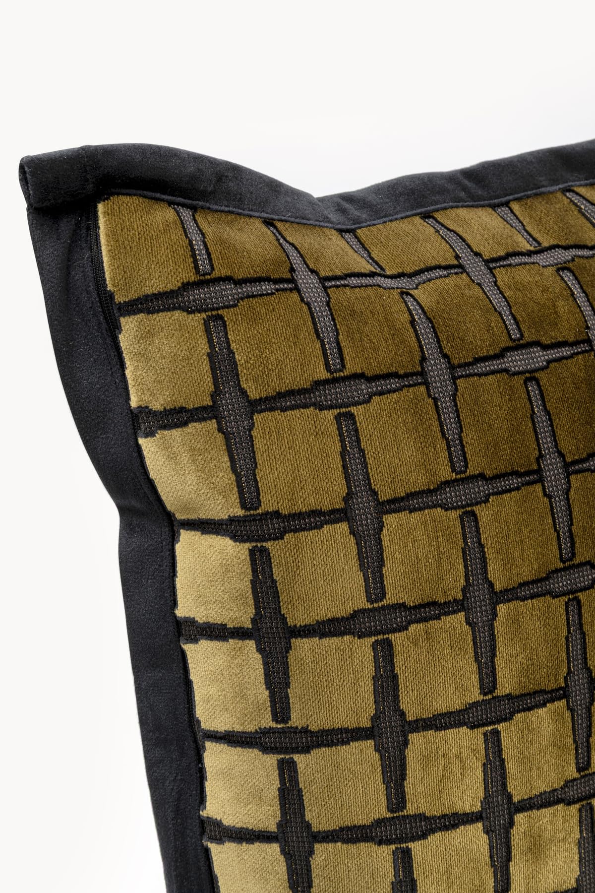 kare-design-jaqui-kissen-kariert-gr-n-quadratisch-45x45-cm image 3