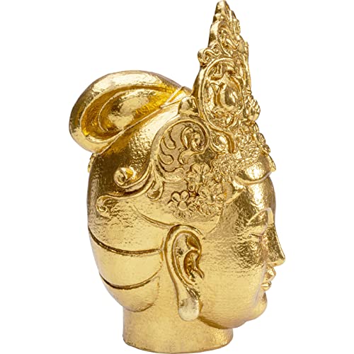 kare-design-deko-objekt-goddess-head-gold-39-cm-g-ttin-b-ste-statue image 7