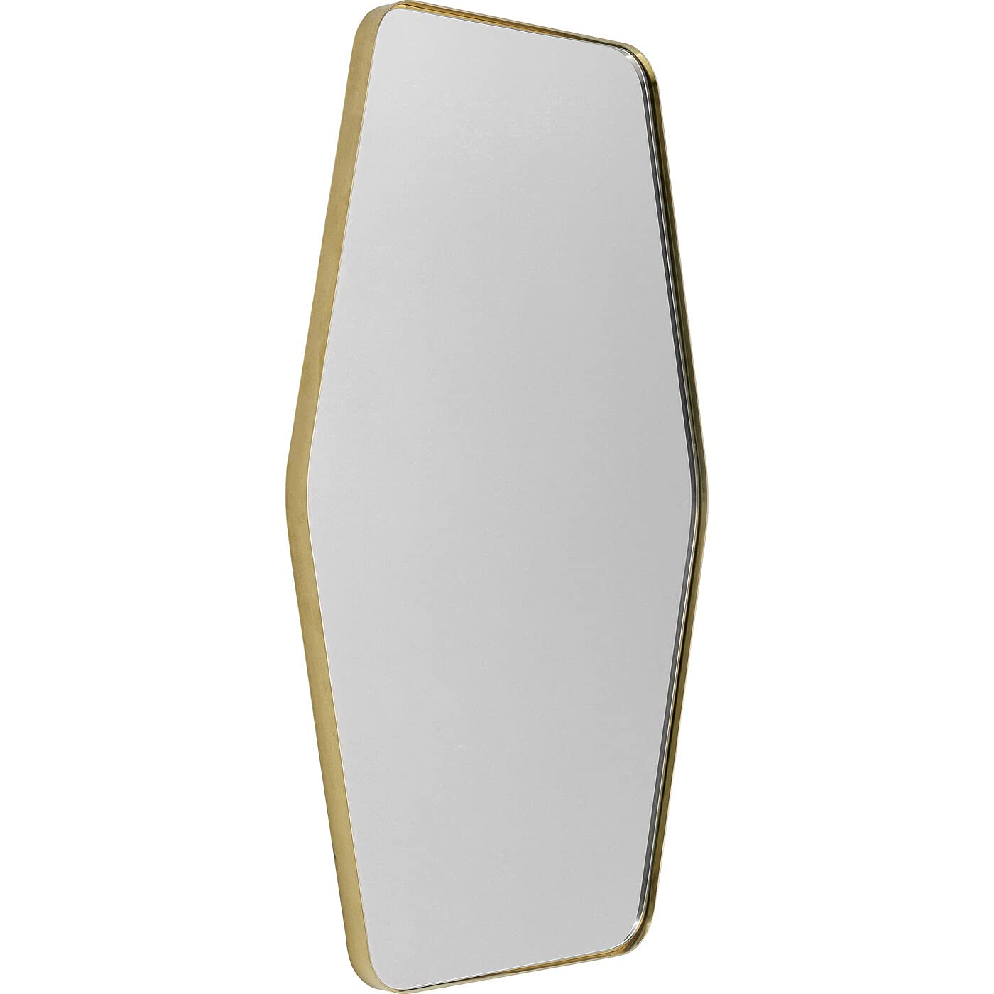 kare-design-spiegel-shape-hexagon-brass-wandspiegel-sechseckig-gold image 3