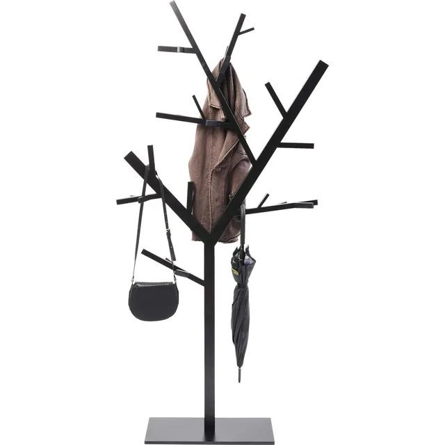 kare-design-technical-tree-garderobenst-nder-schwarz-metall-201-x-91-x-30-cm image 1