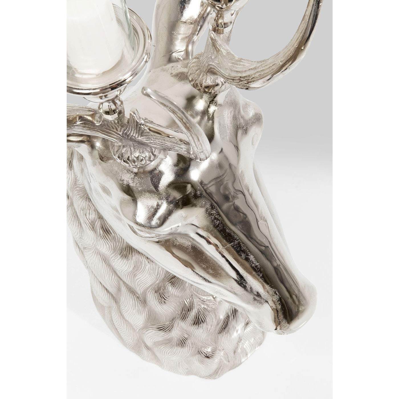 kare-design-reindeer-kerzenleuchter-silber-136x100x50-cm image 8