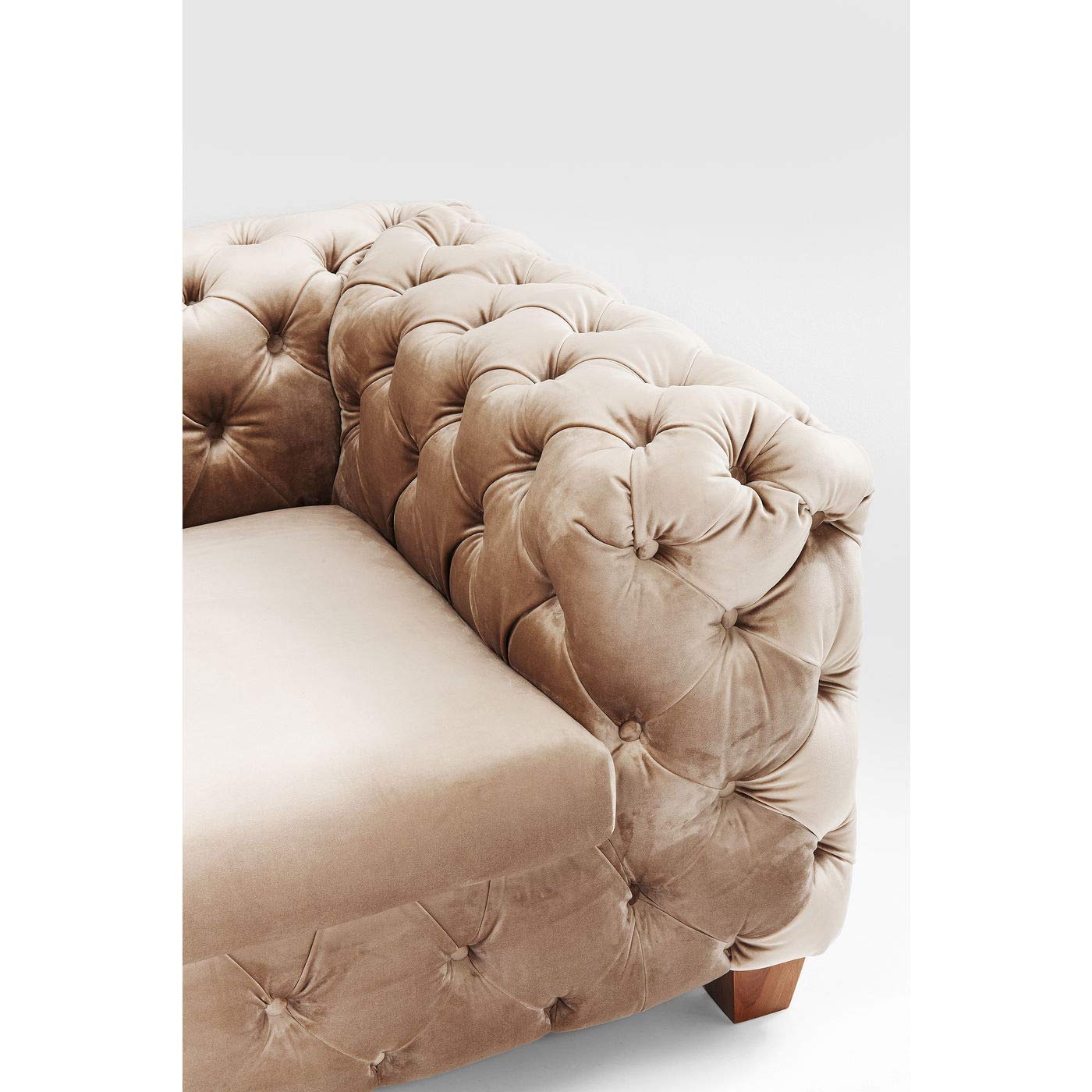 kare-design-sofa-desire-3-sitzer-ecru-beige-samt-245x100x68-cm image 8