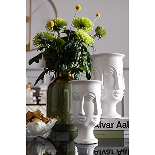 kare-design-caras-deko-vase-wei-23-cm-keramik-tischvase-mit-gesicht image 6