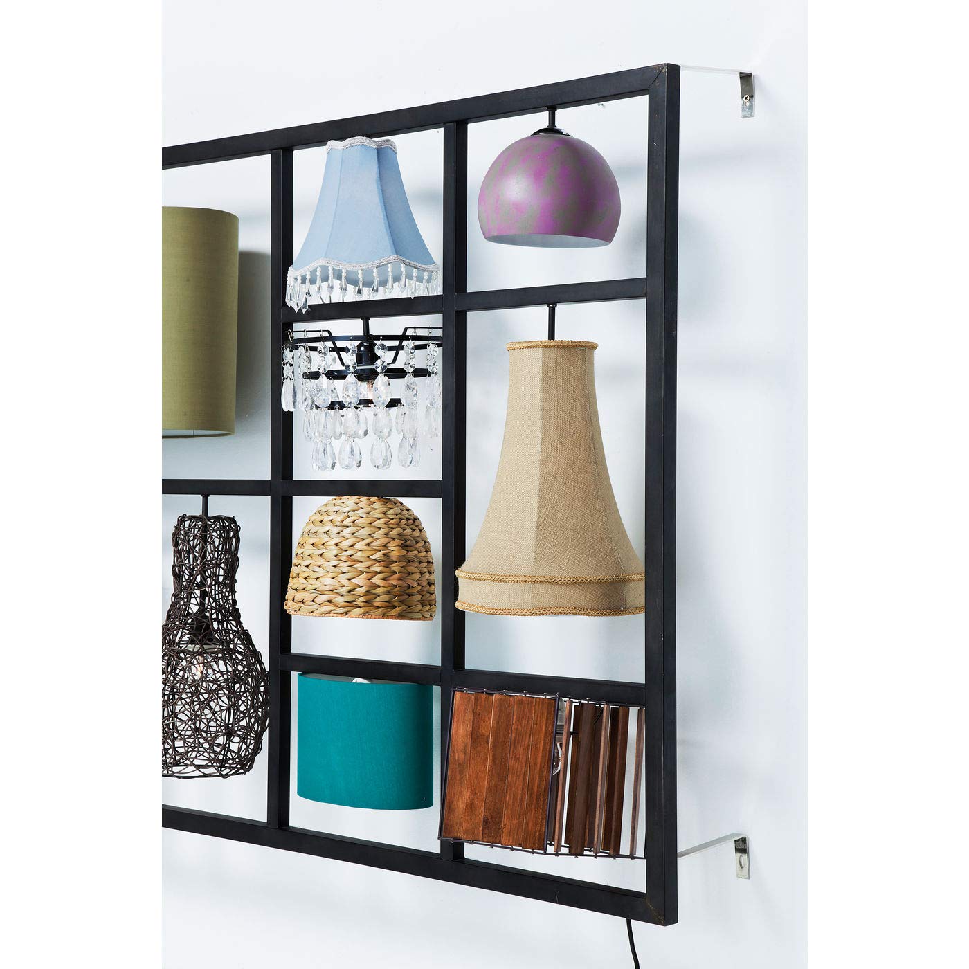 kare-design-parecchi-black-140-h-ngeleuchte-stoffschirm-schwarz-wei image 4