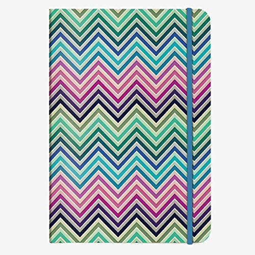 cedon-zigzag-notizbuch-din-a5-14-5-x-21-cm-gepunktet image 1