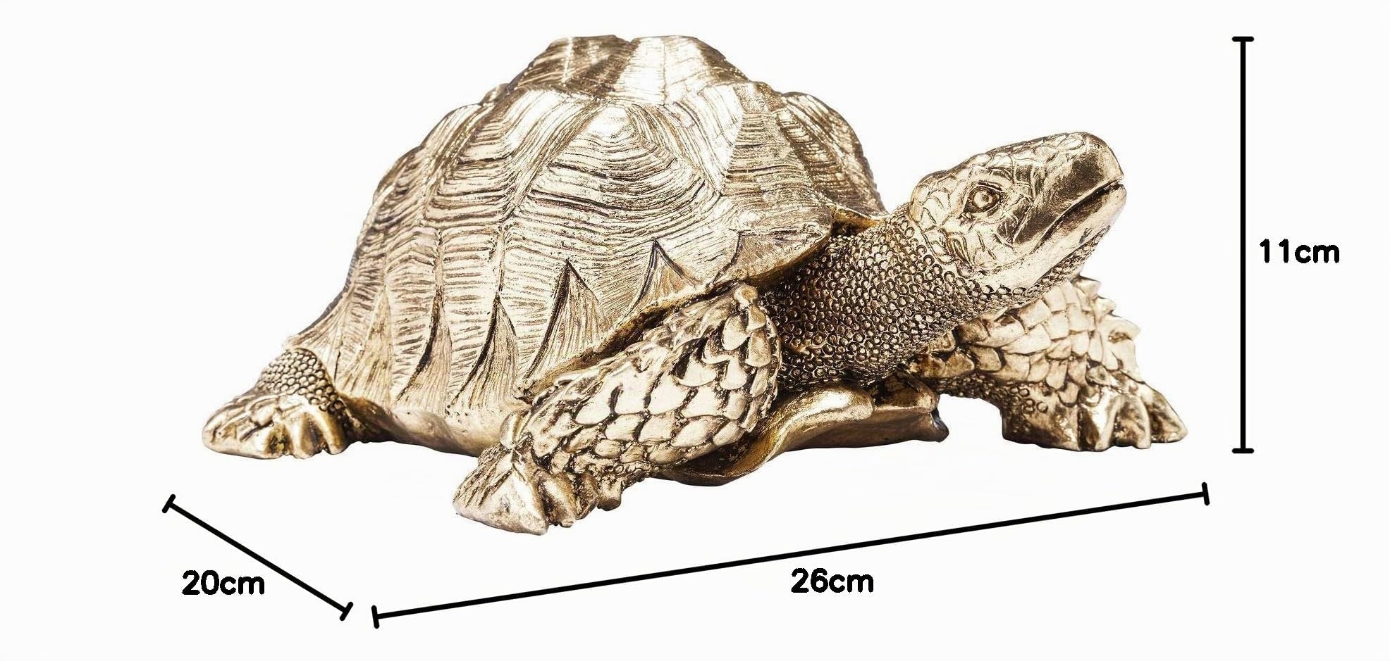 kare-design-turtle-deko-figur-schildkr-te-gold-11x26x20-cm image 6