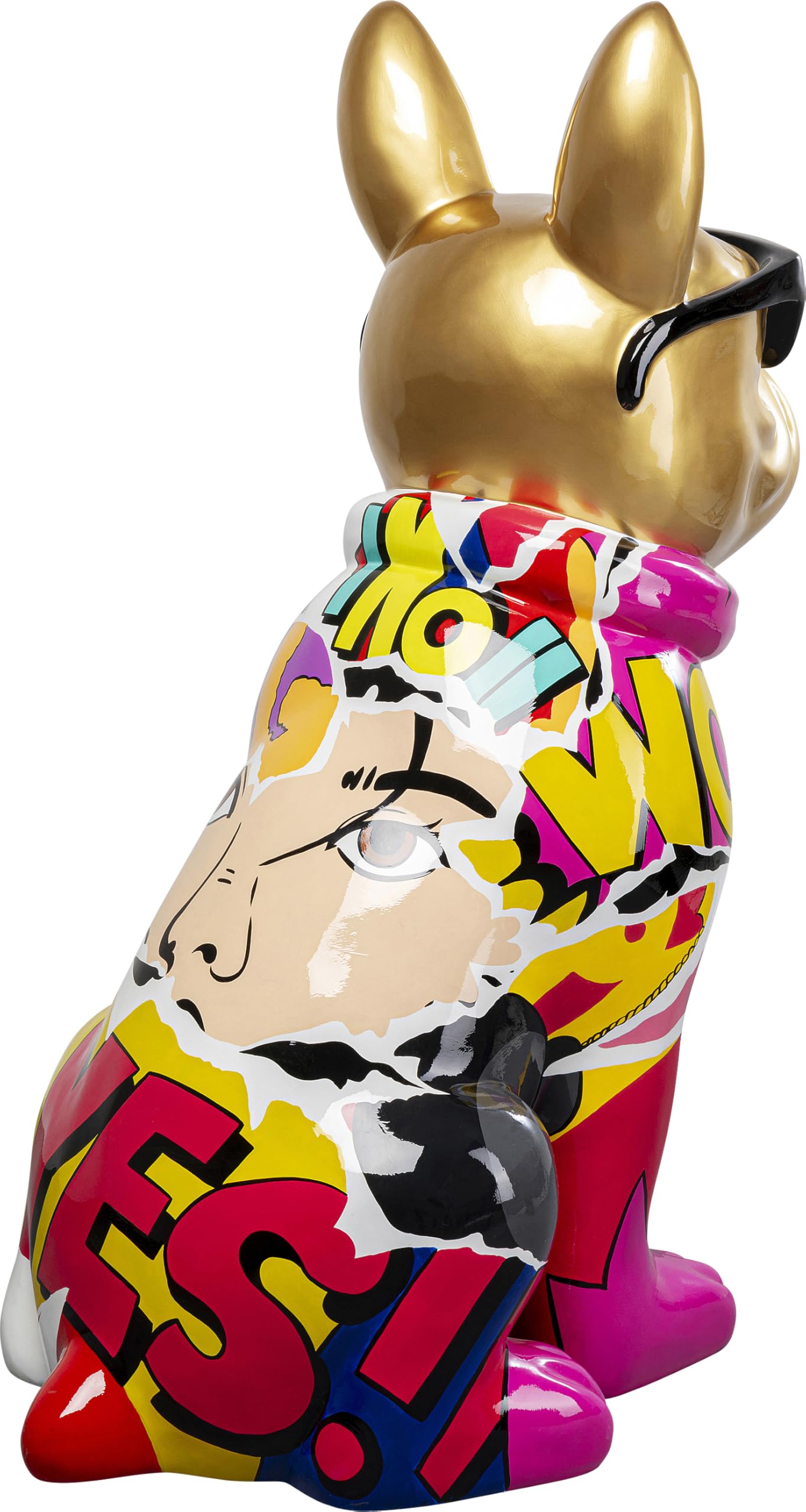 kare-design-graffiti-dog-deko-figur-mehrfarbig-handbemalt-49x24x8-cm image 6