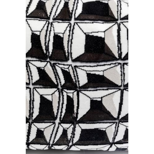 kare-design-kissen-cut-pile-dekokissen-50x30-cm-schwarz-wei-samtoptik-mit-f-llun image 7