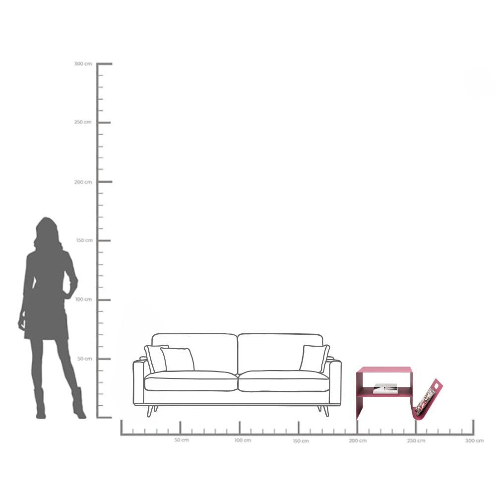 kare-design-beistelltisch-lounge-news-berry-pink-65x37x42-cm-couchtisch-mit-zeit image 4