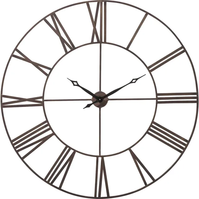 kare-design-factory-wanduhr-silber-120-cm-durchmesser image 1