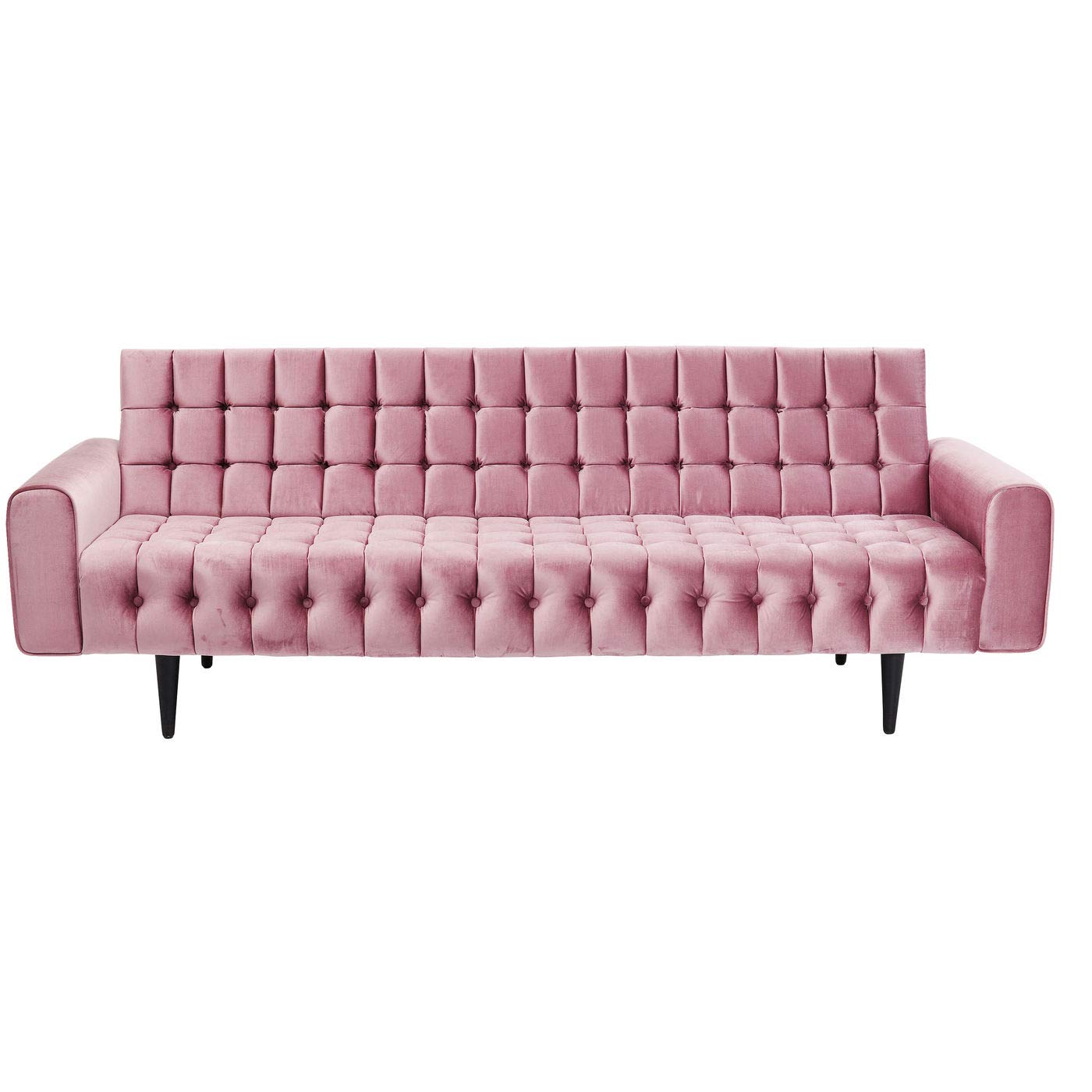 kare-design-milchbar-velvet-3-sitzer-sofa-rose-samt-233x86-cm image 1